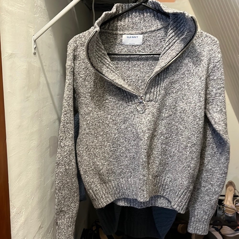 Old Navy Quarter zip sweater
